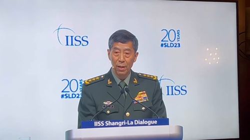 李尚福：如果有人膽敢把臺灣從中國分裂出去，中國軍隊不會有絲毫遲疑
