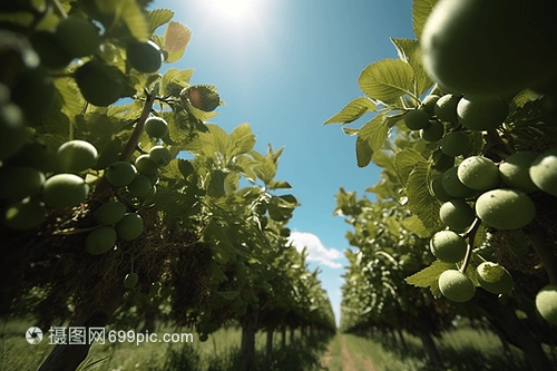 獼猴桃種植園拍攝圖