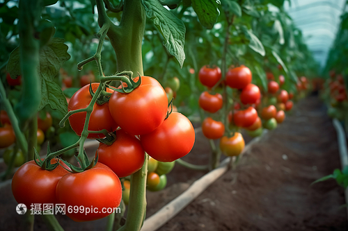 農(nóng)場(chǎng)中的西紅柿